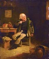 Old Man Smoking