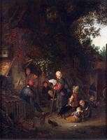 A Meeting of Villagers
