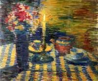 Still Life with Candle