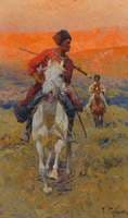 Two Caucasian Scouts