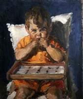 Child in a High Chair