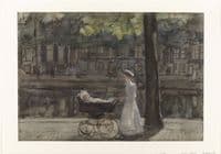 Housemaid with Pram