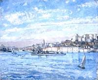 British Warships at Constantinople
