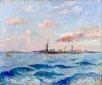 The Destruction of an Airship off the Frisian Coast, 11 August 1918