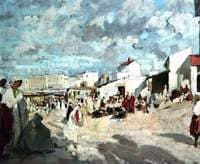 The Market Place, Tangiers, Morocco