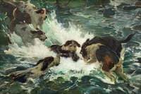 Otter Hunting, the Kill
