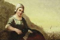 Girl on a Dune