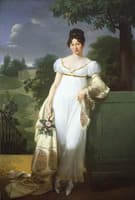 Portrait of Félicité-Louise-Julie-Constance de Durfort, Maréchale de Beurnonville