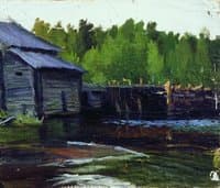 Pavlov Mill on the Yakhrust River