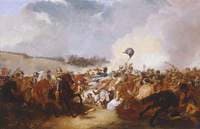 Oliver Cromwell Leading His Cavalry into Battle