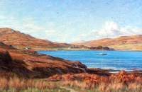 Kinloch Castle at the Head of Loch Scresort