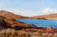 Kinloch Castle at the Head of Loch Scresort