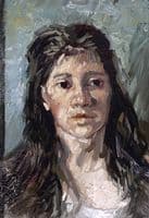 Head of a Woman with Loose Hair