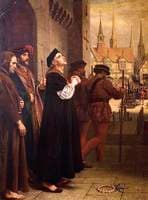 The Martyrdom of Laurence Saunders at Coventry (right panel of triptych)