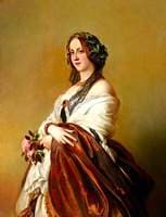 Lady Harriet Elizabeth Georgiana Howard, Duchess of Sutherland (after Franz Xaver Winterhalter)