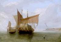 Hay Barges on the Medway