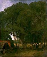 Boat House and Trees