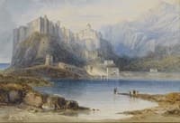 The Castle of Monaco, near Genoa