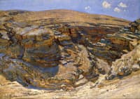 Valley of Mar Saba, Palestine