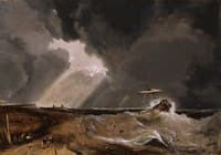 Saving the Crew and Passengers from the Brig 'Providence", Wrecked off Winterton, 15 April 1815
