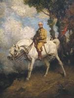 Field-Marshal Earl Roberts on His Charger 'Vonolel'