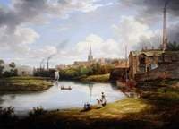 View of Rotherham, South Yorkshire