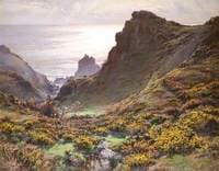 On the Cornish Cliffs (Kynance Cove)