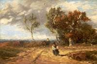 A Road by a Common, Windy Day