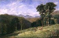 Haymaking near Conway