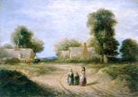 Landscape with Cottages