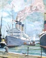 White Star Liner 'Majestic'
