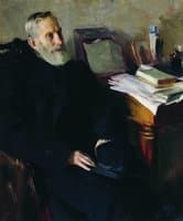 Portrait of Stepan Nikolsky, the Artist's Uncle