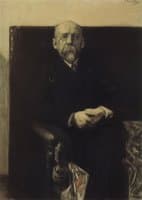 Portrait of F.K. Sologub