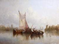 A Dutch River Scene
