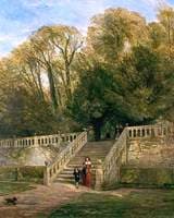 Haddon Hall Steps, Derbyshire