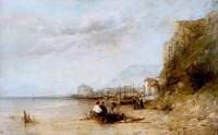 Sea Beach Scene