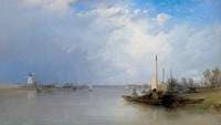 View of the Thames at Battersea