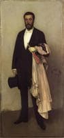 Arrangement in Flesh Colour and Black: Portrait of Theodore Duret