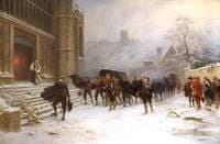 Funeral of King Charles I, St George's Chapel, Windsor, 1649
