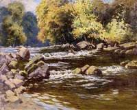 Here and There a Lusty Trout