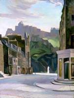 Edinburgh from Castle Street (verso)