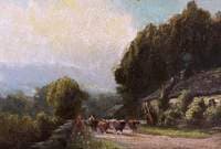 Cattle on a Country Road