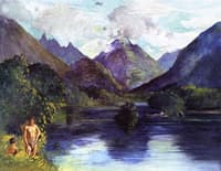 Entrance to Tautira River, Tahiti