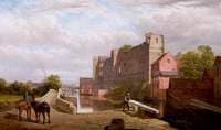 View of the River Trent and the Old Pack Horse