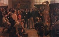 At Ilya Repin's Studio in the Arts Academy