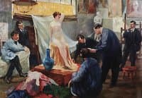 Ilya Repin's Studio