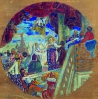 The Annexation of Kazan to Russia. Allegory