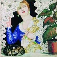 Russian Girl at the Window