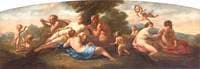 Classical Figures in a Pastoral Setting
