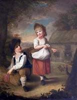 The Honourable Sir Edward Cust, and His Sister, The Honourable Anne Cust